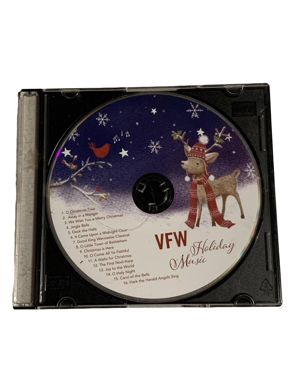 VFW Holiday Music Christmas CD 16 Classic Carols Compilation Jewel DISC ONLY